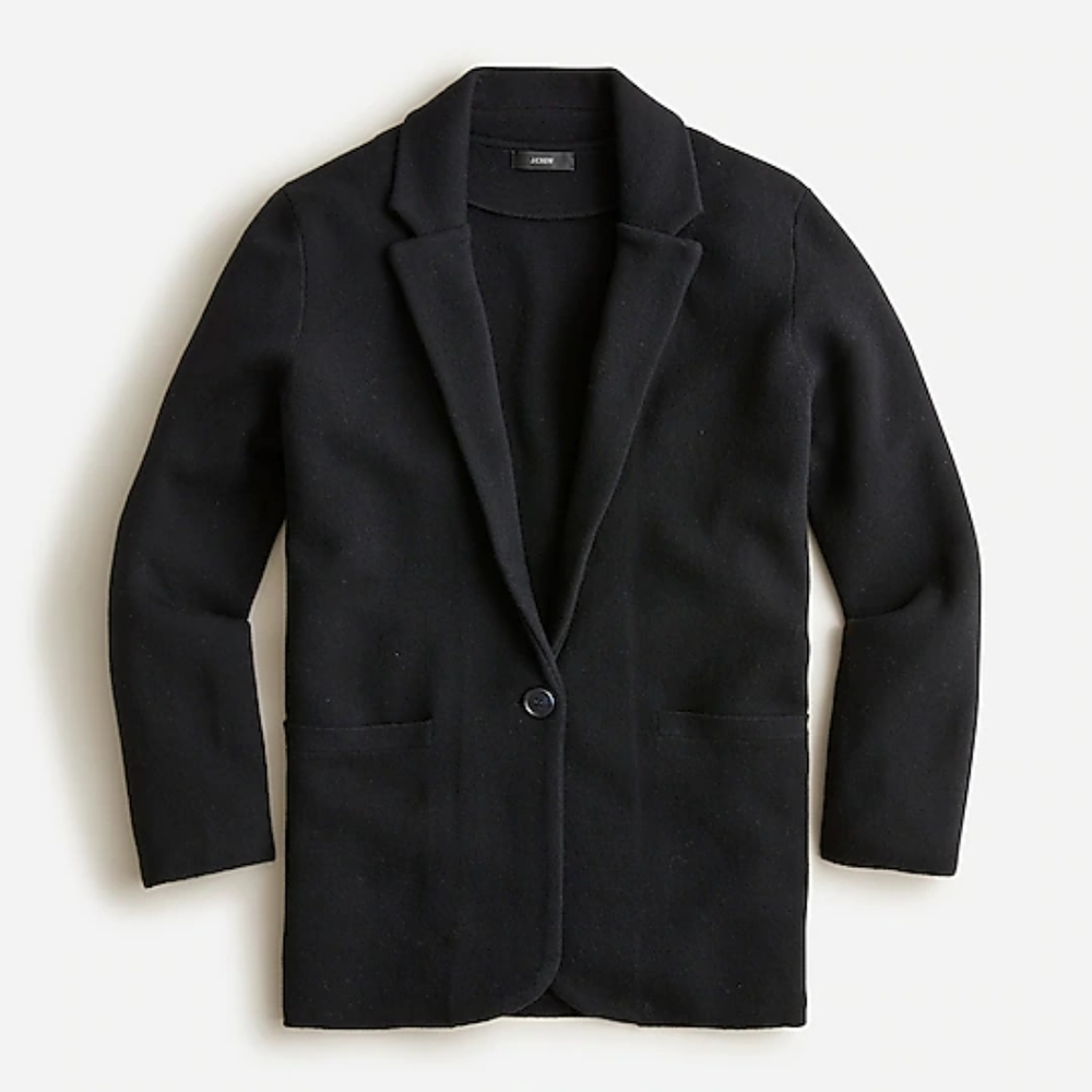 Cecile relaxed sweater-blazer (JCrew)
